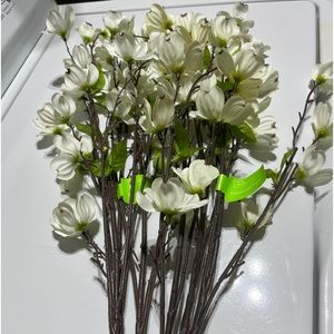 Faux dogwood. Tags still on.